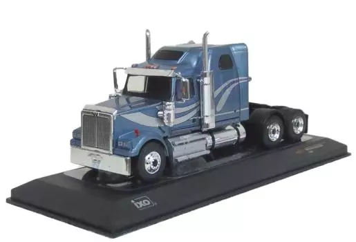 Ixo Western Star 4900 1997 года, металлик, синяя тракторная головка, готовый продукт, 1/43