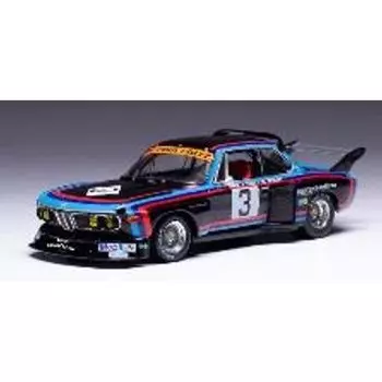 Ixomodel B BMW CSL 76 Silverstone 6h Fierlant GTM166LQ 3.5 Gr.5#3 H.Grohs/H.De 1/43