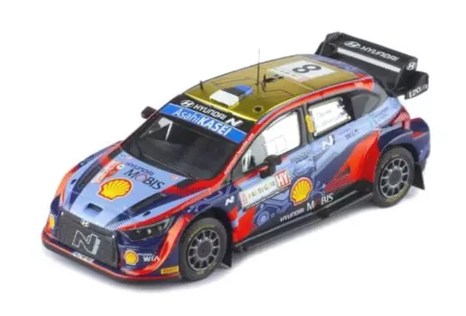 Ixomodel B Hyonde I20 N Rally1 22 Saldenia Winner RAM853 #8 O.Tanak/M.Jrveoja 1/43