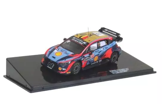 Ixomodel B Hyundai i20 N Rally 1 22 Acropolis Winner RAM868 #11 T.Neuville/M.Wydaeghe 1/43