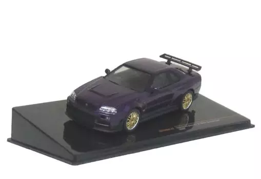 Ixomodel B Nissan Skyline R34 02 металлик фиолетовый CLC526N GT-R 1/43