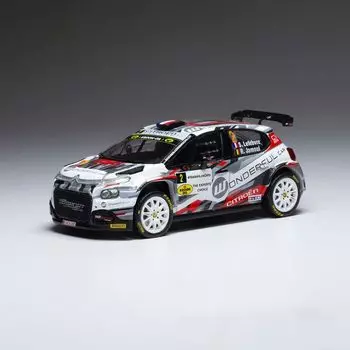 Ixomodel Citroen C3 Rally2 21 Condros Rally Winner RAM817LQ #2 S.Lefebvre/R.Jamoul 1/43