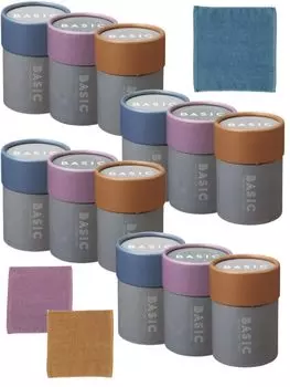 из 12 Спасибо BASIC носовой платок 3 4 12 штук в отдельности в косметическом полотенце носовой платок маленькое приветствие движущееся приветствие приз часть [Набор +