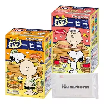 из 1 коробки Baboo Pea Kao Bab x Snoopy совместный дизайн Аромат яблока 12 таблеток Аромат мандарина 12 таблеток Оригинальный логотип Kunutonn h влажный лист