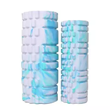 из 2 больших и GetFit Foam Roller Тренировочный миофасциальный релиз Фасциальный ролик Kinmaku Release Ролик Миофасциальный релиз Ролик для растяжки Йога