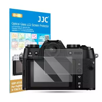 из 2 для Fujifilm JJC защитная пленка для ЖК-дисплея Совместима с Fujifilm II Ультратонкое закаленное стекло Высокая твердость 9H Коэффициент пропускания более Водоотталкивающая
