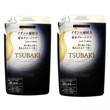 из 2 TSUBAKI Premium EX Intensive Repair Conditioner Refill 330 мл [Набор пакетов]
