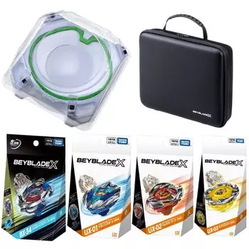 из 6 Extreme Stadium Doran Buster Hammer Wizard Rod Cobalt Dragoon Gear Case [Типы наборов] BX-10 & UX-01 & UX-02 Hell s & UX03- & BX-34 & BX-25