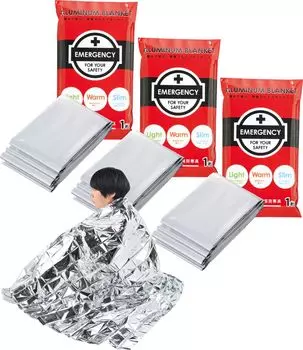 из алюминия алюминий катастрофа катастрофа холод предотвращение катастроф эвакуация холод 140 x 210 компактный размер когда тонкий [Набор 3] простыня, одеяло, предотвращение,