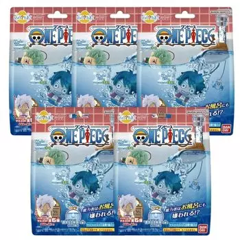 из Bikkura Tamago ONE PIECE Набор из 5 шариков для ванны One Piece [Набор 5] синий