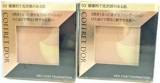 из Coffret Doll Neo Coat Foundation 03 9 г x 2 шт. [Набор 2]