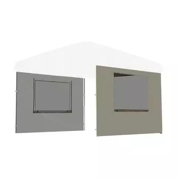 из FIELDOOR Side Sheet Tarp Tent x Только простыня, общая для стали и алюминия с сеткой [Набор 2] (Горизонтальная штора) 2,5м 2,5м (Только сторона) (Модель G3)