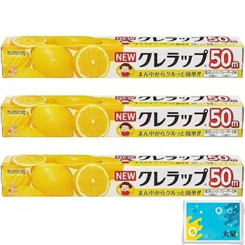 из Kureha NEW Kurewrap Value Regular 30 см x 50 м бонус включен мини [Набор 3] + (оригинальная ткань)
