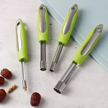Из нержавеющей стали для удаления косточек из груш 0,8/1/1,4/2 см для удаления косточек из яблок, вишни, боярышника, кухонные гаджеты
