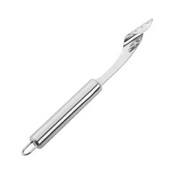 Из нержавеющей стали для удаления сердцевины перца, портативное устройство для удаления сердцевины огурцов и кабачков, специальные кухонные гаджеты с зубчатым краем, гаджеты для дома