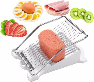 Из нержавеющей стали нож для мяса, яиц, кухонный гаджет, ломтерезка для бананов, сыра, многофункциональный бытовой кухонный инструмент для резки