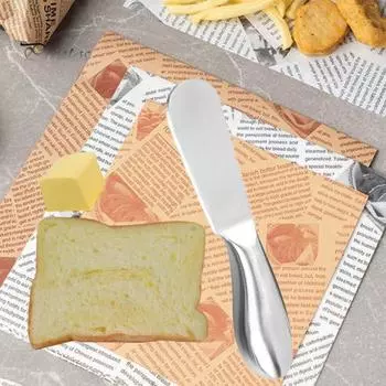 Из нержавеющей стали нож для сыра, масла, джема, крема, многофункциональная хлеборезка, кухонный гаджет для разделочных досок серебряный