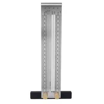 Из нержавеющей стали Т-образный линейный шаблон для разметки отверстий, деревообрабатывающий инструмент с автоматическим управлением