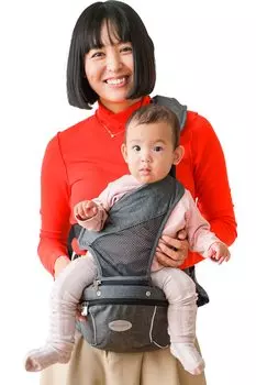 из обзоров Mamari 2024 года, детское автокресло Hip seat Coperta, официальная версия, улучшенная модель со встроенным ремнем-переноской [Премия победителя]