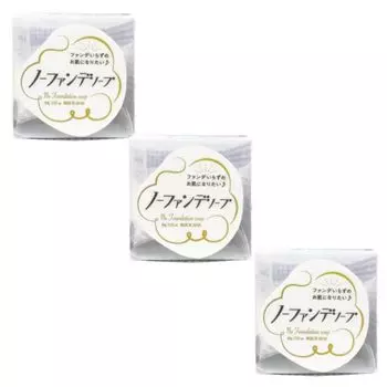 из Pelican Soap No Foundation Soap 80g x 3 Мыло для умывания лица Мыло для пор [Набор 3]