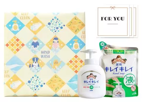 из Поставляется с наклейками красивое мыло для рук запасные продукты для перемещения LION Правильное мыло для мытья рук [Набор 3] [Скандинавский дизайн, набор, включен, жёлтый