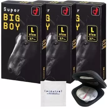 из Super Big Boy Okamoto Super Big Boy Оригинальный чехол для презерватива Pepe Lotion Prologue 5 мл [Набор 3] + +