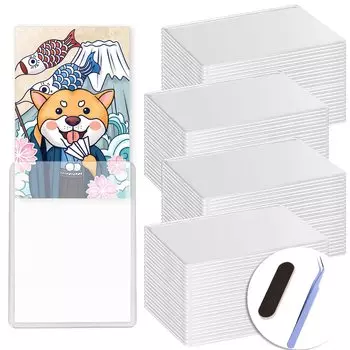 из Top Loader Card Holder для торговых карточек Card Loader Hard Case Hard Card Case Loader Hard Scratch Prevention Storage Storage PVC Material Ultra чистый