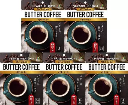 из Unimat Triken Вьетнамский кофе сливочный кофе с маслом MTC 70г [Набор 5] 100% (14 чашек)