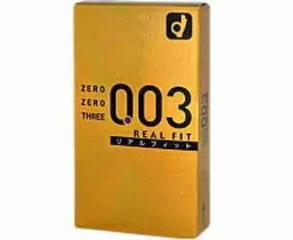 из Zero Zero Three 003 Real Fit 2000 10 штук x 5 штук набор [Набор 5]