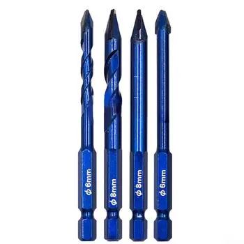 Избитые сухие твердосплавные сверла сверля высокую твердость