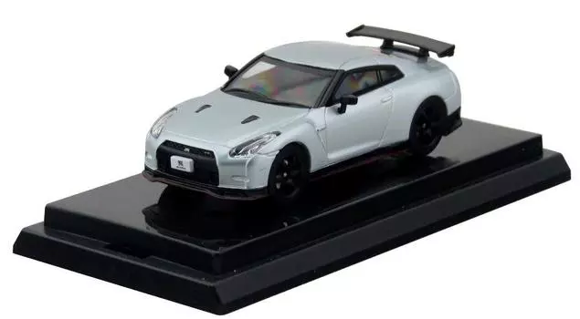 Избыточная поворачиваемость NISSAN NISMO Ultimate Metal Silver Готовый продукт 1/64 GT-R (2014) серебряный