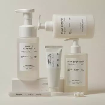 [Издание Amore] Pure Essentials Hair&Body&Dental подарочный набор из 5 предметов, корейская косметика