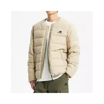 Издание для домашнего магазина New Balance Padded Jumper Active Lightweight Goose Down Nbnpd42903 Beige P2411 NBNPD42903BEIGE/S