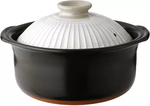 Изделия банко Керамика гинпо Горшок из рисовой глины Кикука Специальная полировка А (3 чашки, порошкообразного)