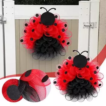 Изделия из имитации цветов и дерева, дверные украшения, подвесные бирки, магнитные буквы, украшения для дома, праздничные украшения, поделки из дерева One Size красный