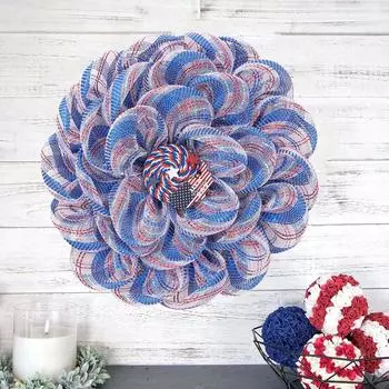 Изделия из имитации цветов и дерева, дверные украшения, подвесные бирки, магнитные буквы, украшения для дома, праздничные украшения, поделки из дерева One Size синий