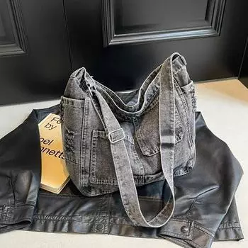 Изделия на молнии Женская сумка через плечо Простая модная сумка через плечо Мягкая многофункциональная популярная сумка