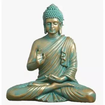 Изделия ручной работы из смолы для медитации Статуя Будды-идола Подарочный предмет Подарочный предмет Полистоун Домашний декор Украшения Последние