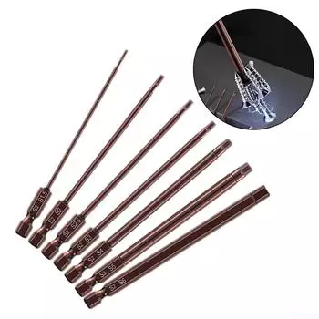 Изготовлен из высококачественной легированной стали с шестигранной головкой и магнитной головкой.