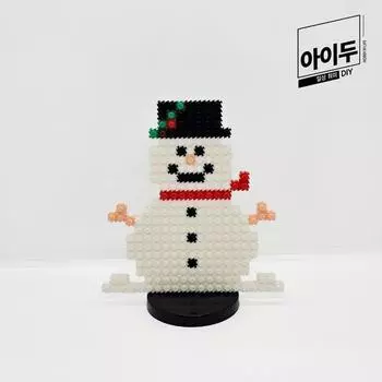 Изготовление деформируемых блоков I-Do DIY Mini Block Christmas Snowman