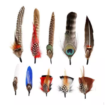 Изготовление перьев для стильных фетровых шляп Style A