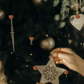 Изготовление подвесок, подвески, маленькие старинные колокольчики для поделок, праздничные украшения своими руками, свадебные принадлежности, железо 1.70X1.70X1.50CM кофейный