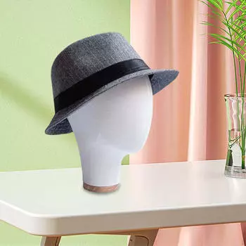 Изготовление шляпы, стенд, манекен, голова, шиньон, манекен для шиньонов, очков Style A