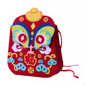 Изготовление сумок Аксессуары для кошельков Поделки Сумочка-мешок Лунный год Развивающие игрушки Шитье