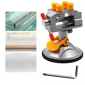 Изготовление тисков для настольного стола. Тиски для настольного стола. Зажимные зажимы. Легкий вес. Without Screws