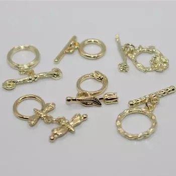 Изготовление ювелирных изделий Аксессуары своими руками для ожерелья, браслета, пряжки Connector-OT