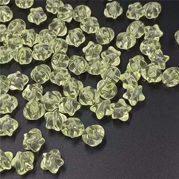 Изготовление ювелирных изделий Браслет Акрил для ожерелья Бусины прозрачные трехмерные 10 шт Серьги Пятиконечная звезда прозрачный