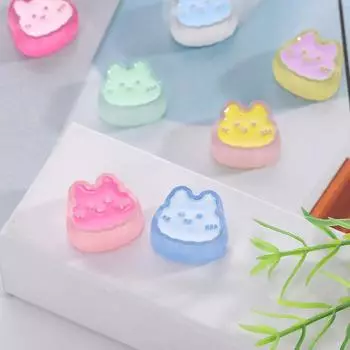 Изготовление ювелирных изделий, милые глазурованные бусины, 5 шт., ювелирные аксессуары для ожерелья, браслета, ручная работа, изготовление эмалевых кошек конфетного цвета своими руками Rose Red/Pink