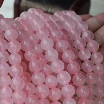 Изготовление ювелирных изделий, ожерелье, браслет, космические свободные бусины, натуральный розовый кристалл, подвеска из драгоценных камней, сделай сам, оптовая продажа, бусины 4-12 мм 4mm
