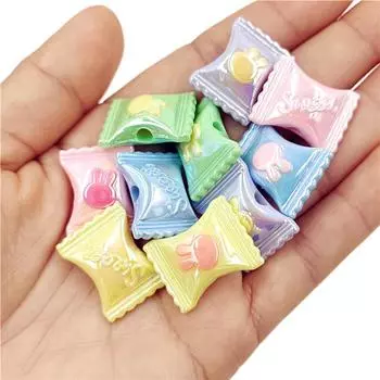 Изготовление ювелирных изделий своими руками, ручная работа, моделирование, свободные бусины, УФ-излучение, 5 шт., кулон в виде кролика, браслет с покрытием, двухцветный розовый